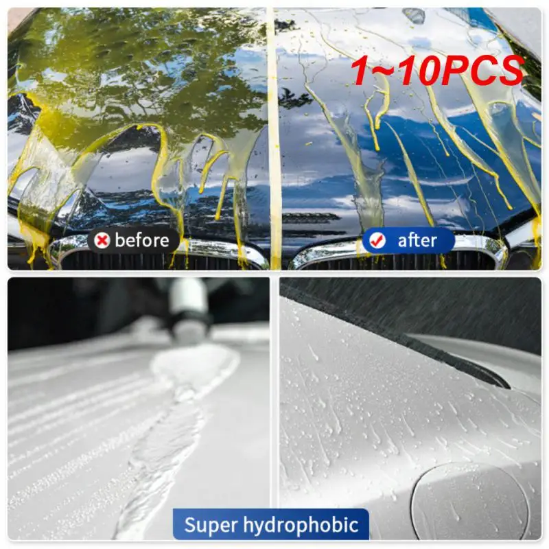 1~10PCS Ceramic Car Quick Coating Professional Hgkj S12  Nano Hydrophobic Body Polish Paint Care Protection Wax Spray Car