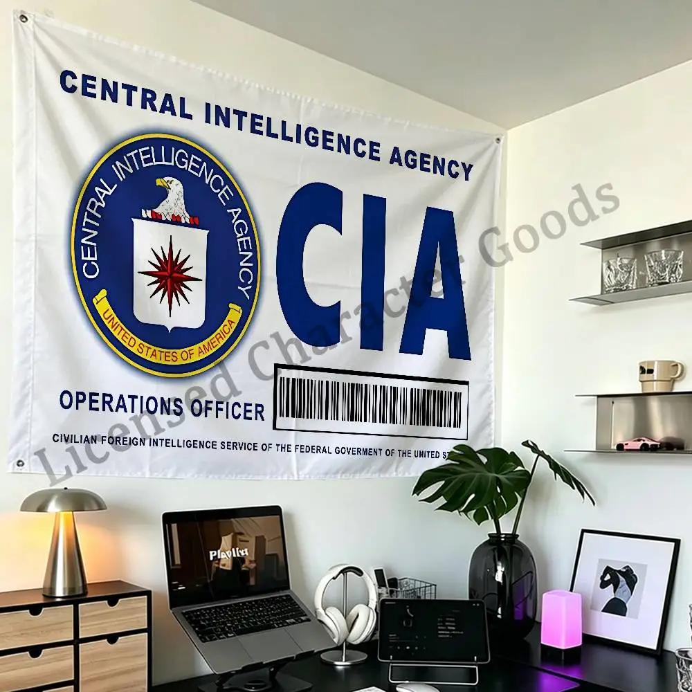 C-CIA Flag Trendy Printed Extra Large Size Festival Party Garden Decor Accessory Hanging Banner