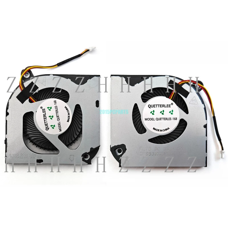 Nuevo ventilador de CPU y GPU para Acer Predator Helios 300 PH315-53 PH315-54 PH317-54