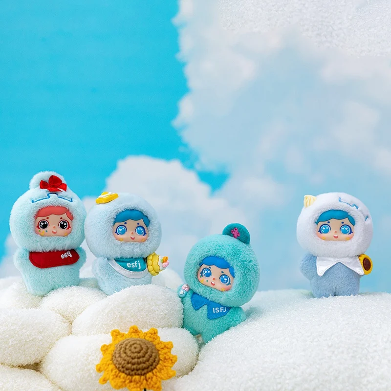 ตุ๊กตาซีรีส์ Sixteen Personalities ขนาด 11 ซม. สไตล์เทรนดี้ กล่องสีสันสดใส น่ารัก ใช้ตกแต่งกระเป๋า รถยนต์ ของเล่นสะสม อนิเมะ ของขวัญวันเกิด