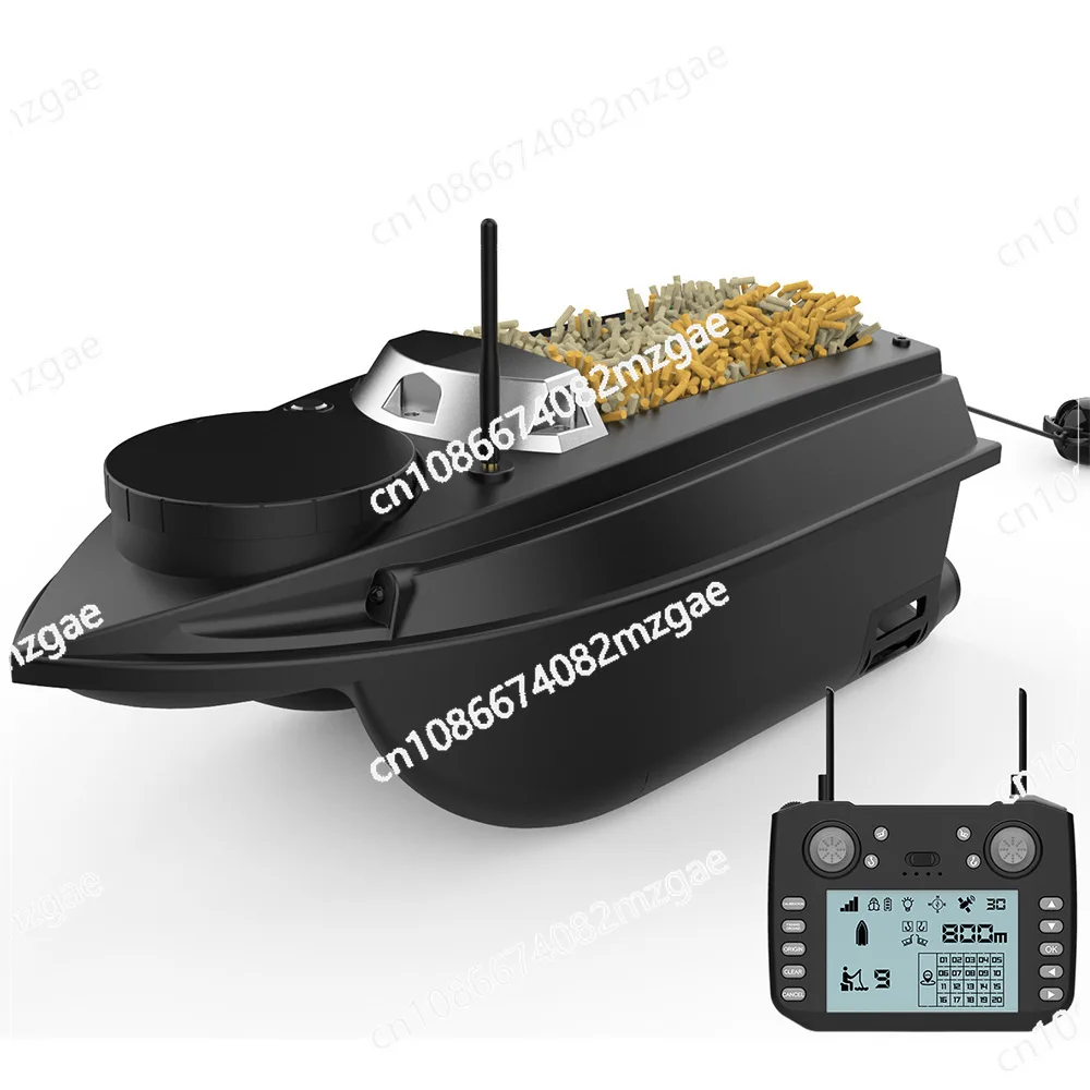 New 12V high-speed and high-power pull net hook bait boat 2.4G wireless GPS positioning fish hunting remote control nesting boat