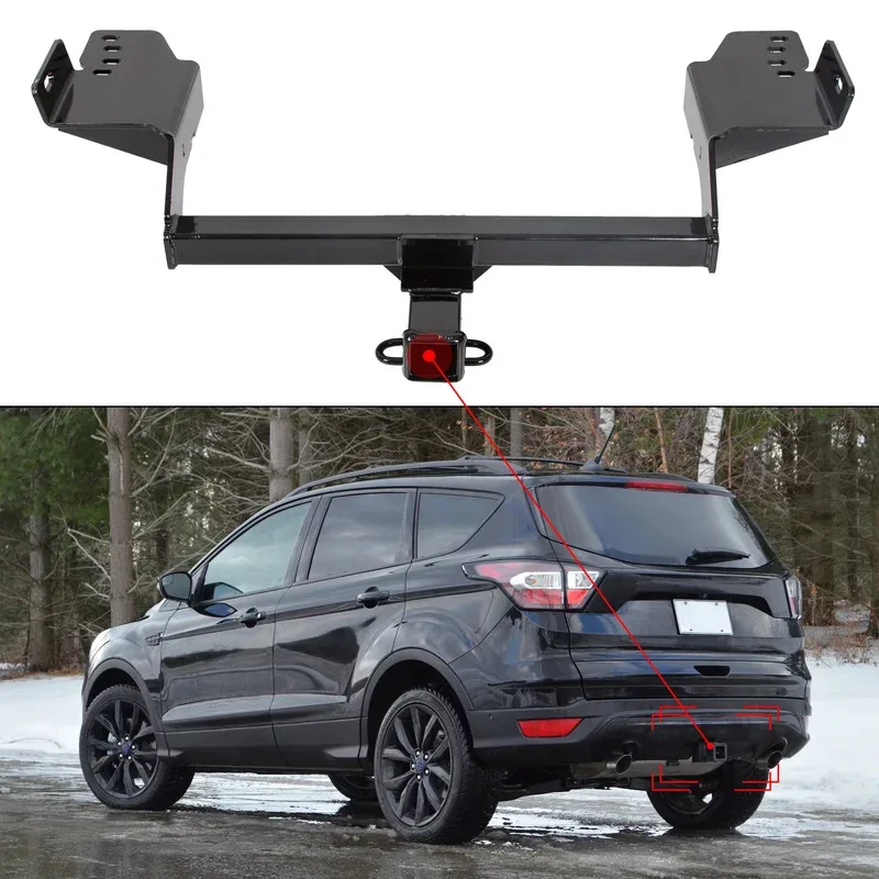 

2" Class 3 Trailer Hitch Receiver Rear Bumper Towing for Escape 2013-2019