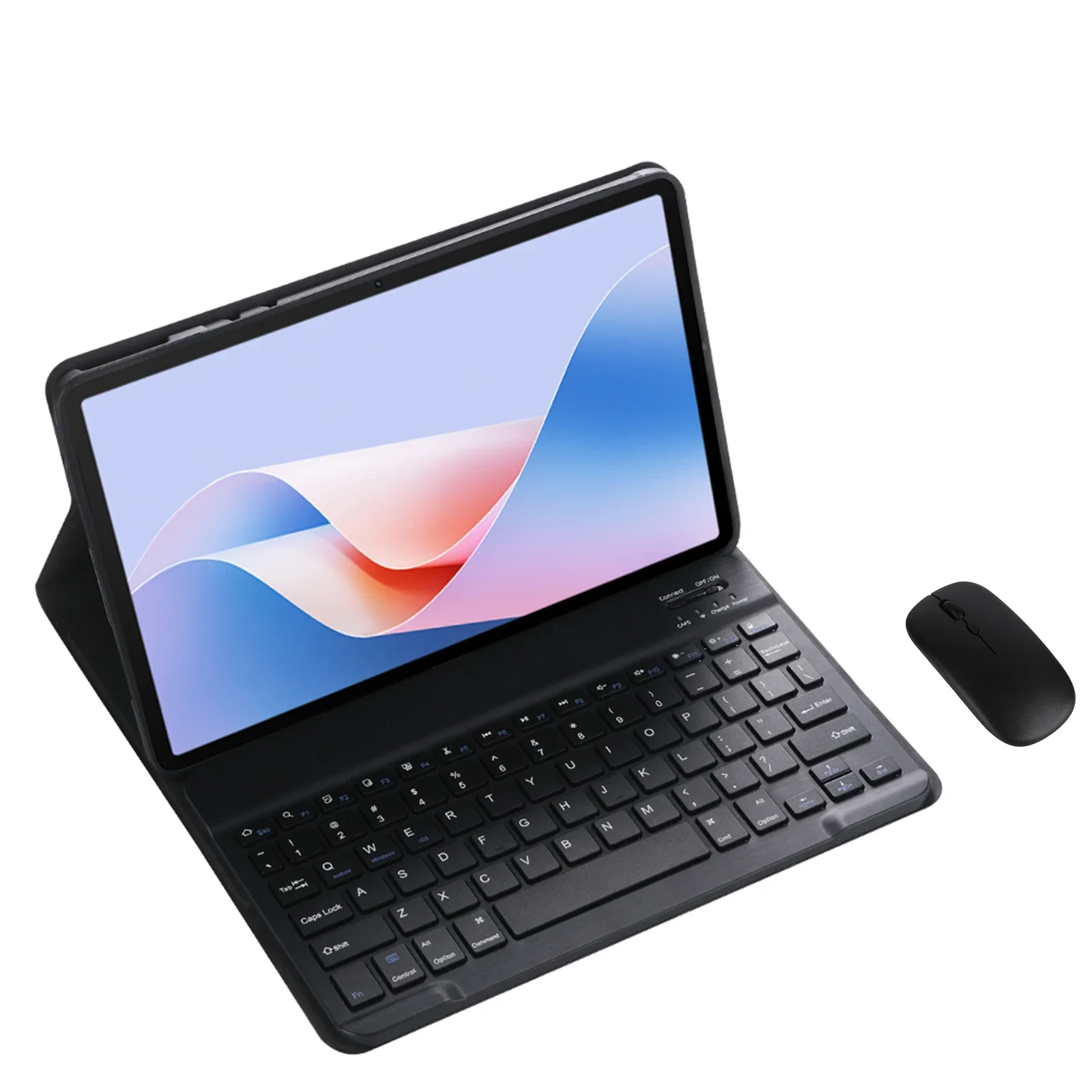 Keyboard Case for Lenovo Tab M10 3rd Gen TB328FU/XU 10.1inch Tablet Bluetooth 7-Color Backlight Touch Keyboard Cover & Mouse