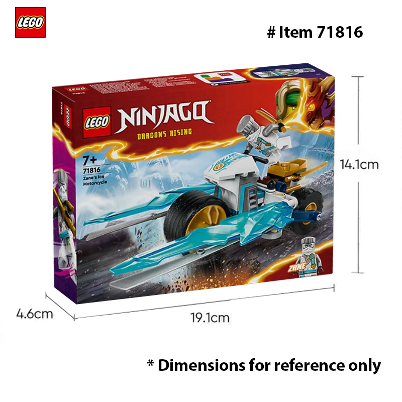 レゴ 71816 ニンジャゴー ゼインのアイスバイクおもちゃ ミニ
