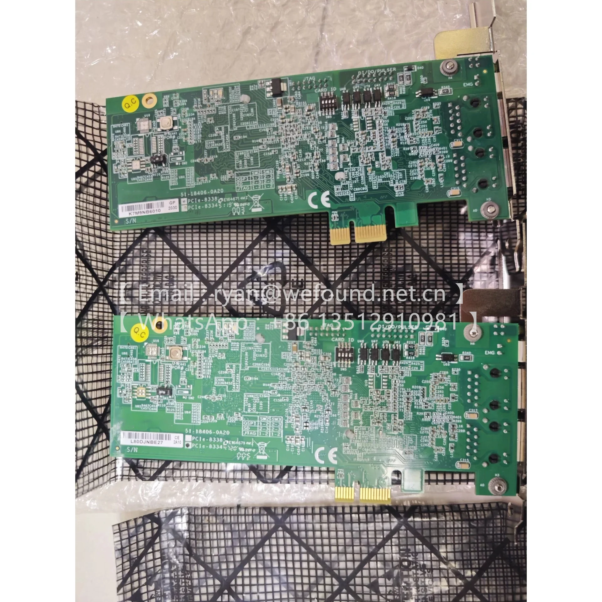 PCIe-8338  64-axis PCIe-8334 32-axis PCIe-8332 16-axis PCIe EtherCAT MainDevice Motion Controller 51-18406-0A20