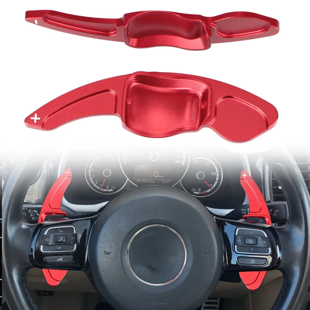 Car Paddle Shifter Replacement Extension Shift Cover For VW Golf 5 6 MK6 GTI R Jetta MK5 Passat B6 B7 CC Polo Sharan Tiguan