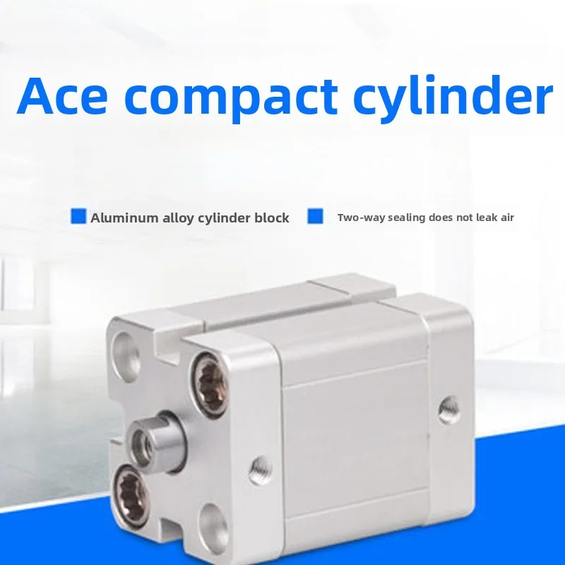 Multi stroke ACE compact cylinder, high-precision wear-resistant, multi specification pneumatic telescopic actuator accessories