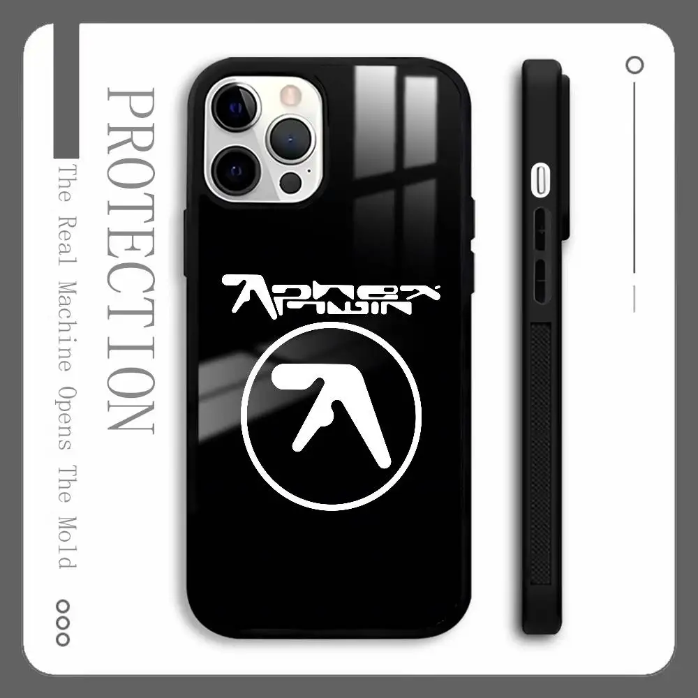 

Music Band A-Aphex T-Twin Phone Case For IPhone 16 15 14 13 12 11 Pro Max Plus Mini Magnetic Magsafe Wireless Charging Cover