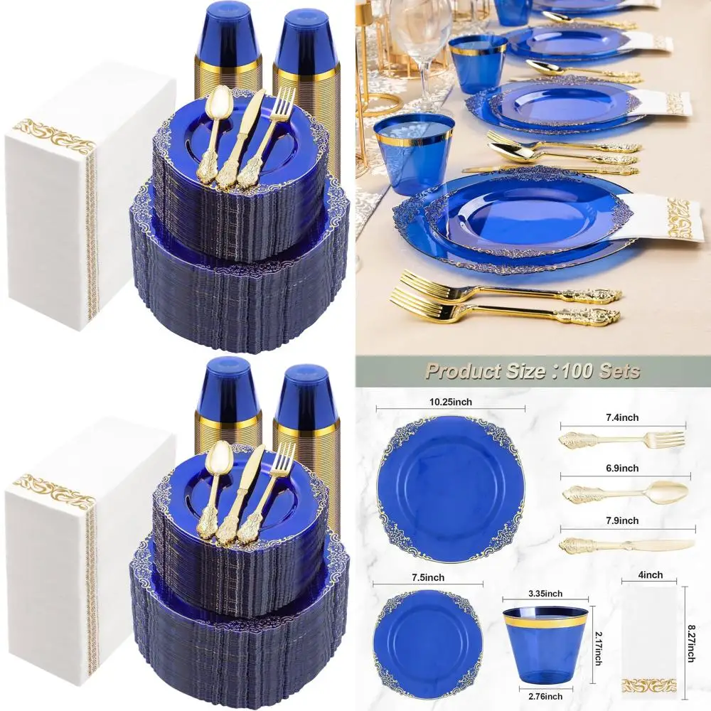 100-Guest Clear Blu…