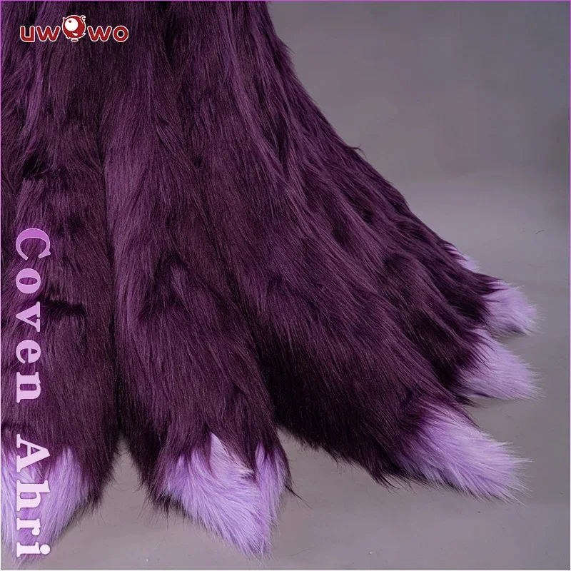 qq28LQUWOWO ذيول لعبة LOL/League of Legends Coven Ahri تأثيري الذيل الثعالب أزياء الهالوين الدعامة
