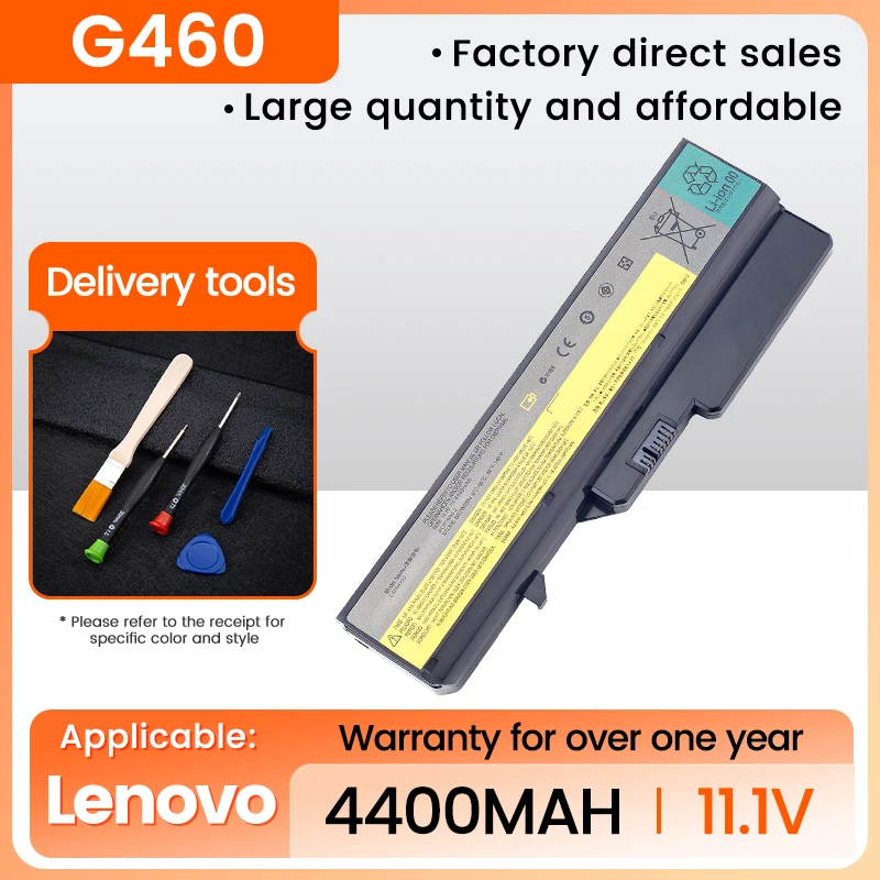 L09S6Y02 Laptop Battery for Lenovo IdeaPad G460 G470 G570 G560 V360 V370 V470 Z460 Z465 B470 B570 L09L6Y02 4400mAh