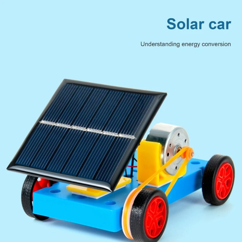 Sun Powered รถประกอบของเล่น STEM การทดลองวิทยาศาสตร์ชุดสำหรับเด็กสาว 8 +