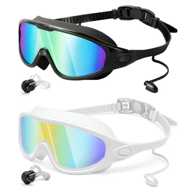 

HD Wide Vision Anti-Fog Swimming Goggles No-Leak UV Diving Skiing Goggles