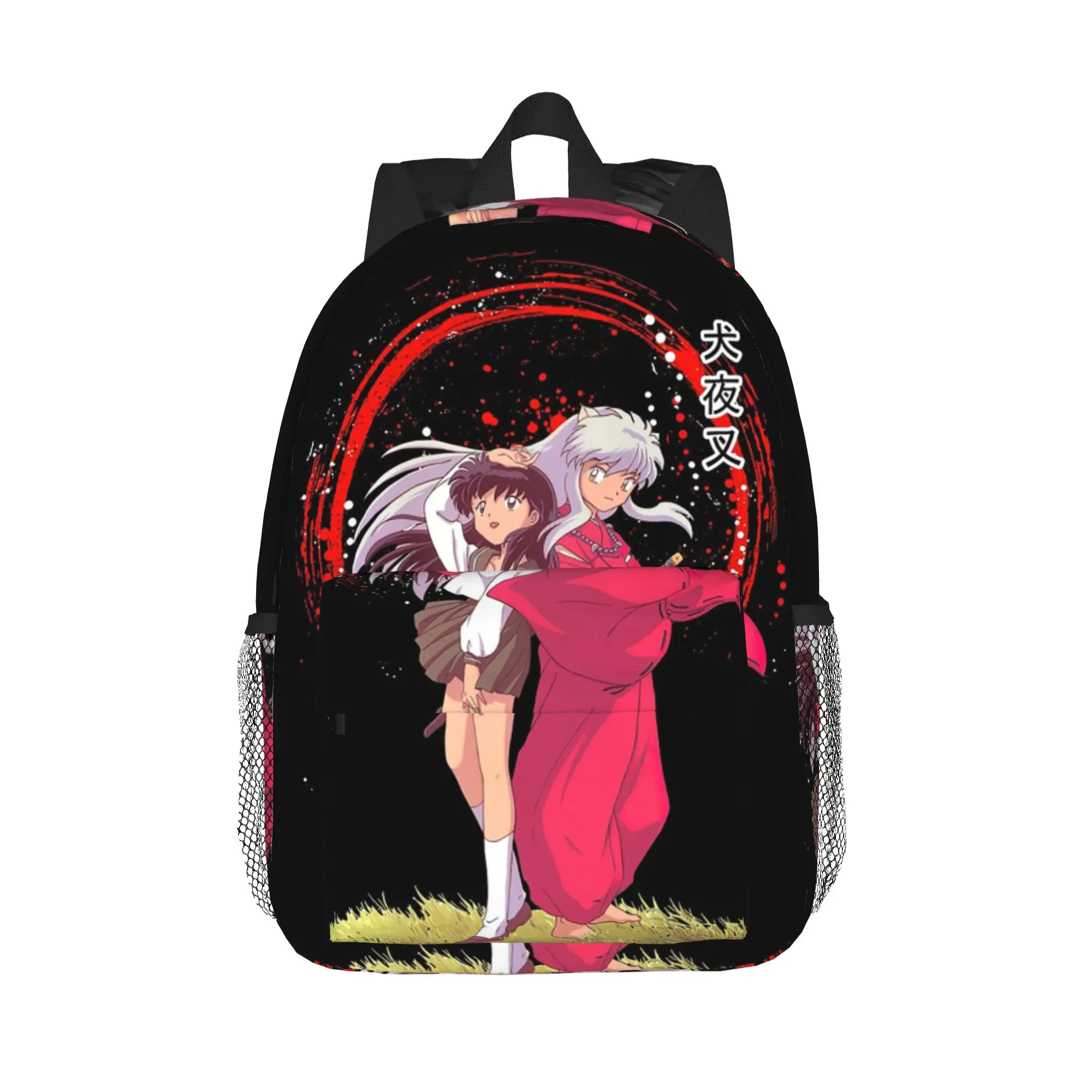 Anime Inuyasha Kagome Higurashi Backpack Hot Sale Daypack Large Capacity Boy Girl BookBag Shoulder Bags for Men Women School Bag