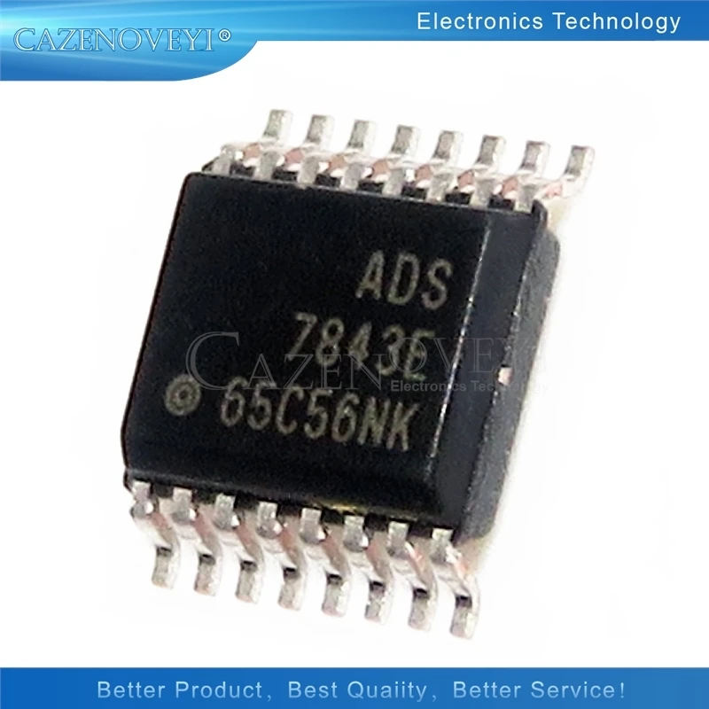 5pcs/lot ADS7843E ADS7843 SSOP-16 new original In Stock