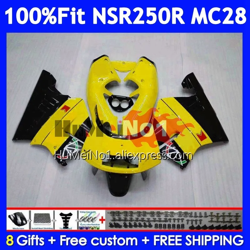 Injection For HONDA NSR250R MC28 1994 1995 1996 Light yellow 1997 1999 16No.11 NSR 250 250R NSR250 R 94 95 96 97 98 99 Fairings