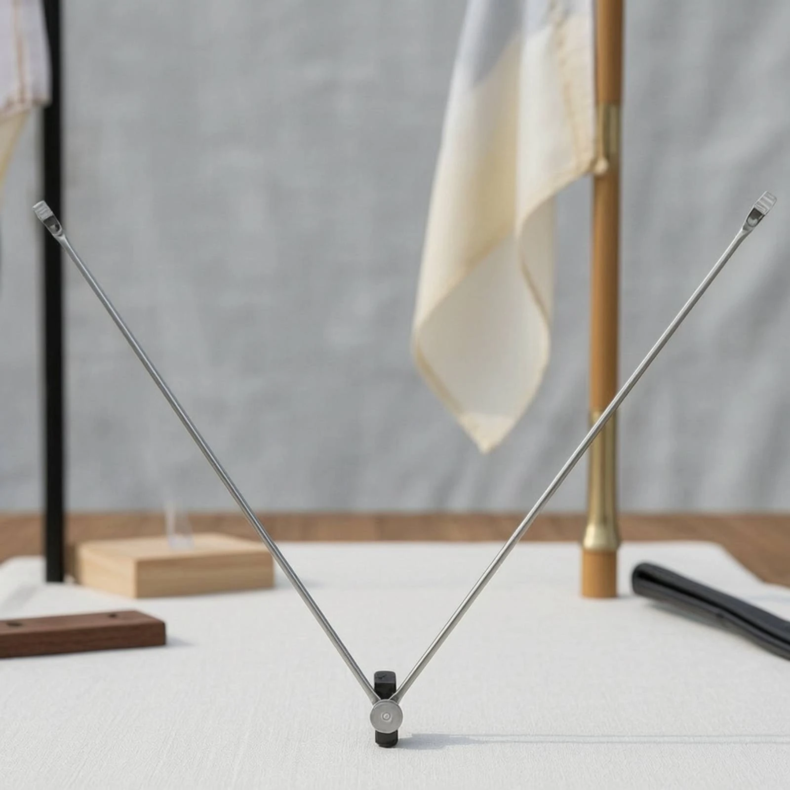 Flag Support Rod with Clamp Corrosion-Resistant Flag Pole Mount with Adjustable Bracket Flagpole Holder Heavy Duty Hardware Slim