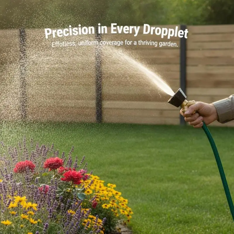 Adjustable Brass Agricultural Spray Nozzle Fine Atomization For Garden Watering Crop Spraying