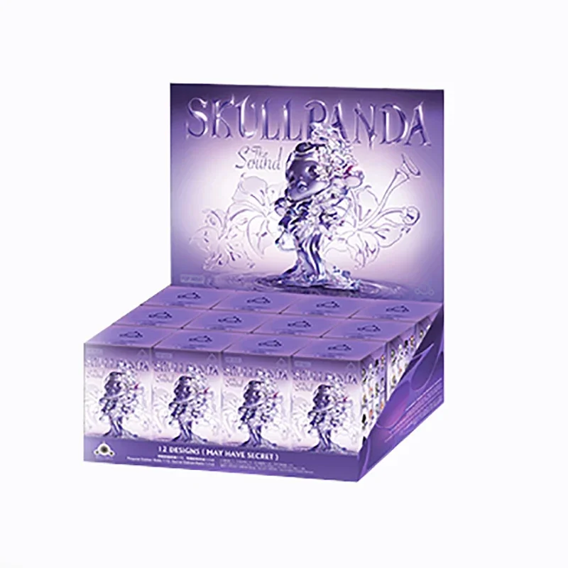 POP MART SKULLPANDA Die Sound Serie Blind Box Spielzeug Kawaii Anime Blind Box Action Figur Überraschung Mystery Box Puppen Mädchen Geschenk