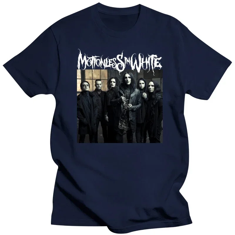 2024 Hot Sale Motionless In White Window Picture Black T Shirt New Official Anime Graphic T-shirts for Men Clothing Women Tees