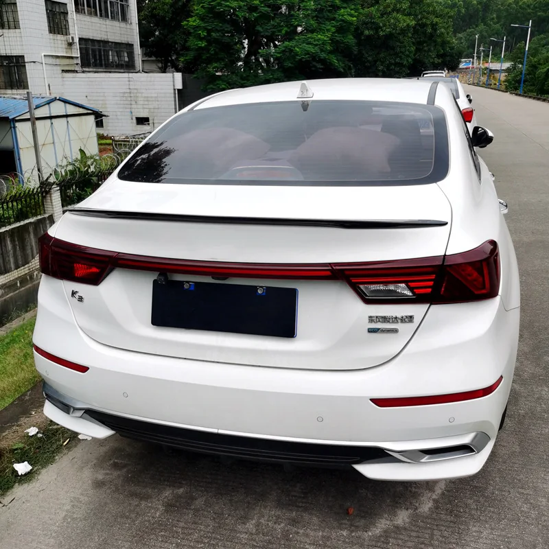 

For 2019-2024 Kia K3 Forte Trunk Lid Trunk Lid Spoiler High Quality ABS Material Rear Wing Package