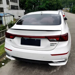 For 2019-2024 Kia K3 Forte Trunk Lid Trunk Lid Spoiler High Quality ABS Material Rear Wing Package
