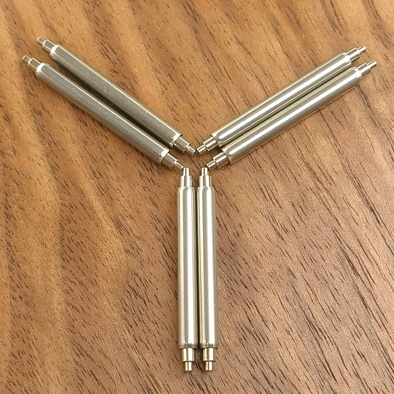 2/4/10 Uds. De barras de resorte de correa SKX007 de 2,5mm de diámetro, 20mm, 22mm, punta de pasadores de enlace de banda de 1,0mm, apto para SKX007 Tuna 6105, pieza de reloj de buceo para hombres