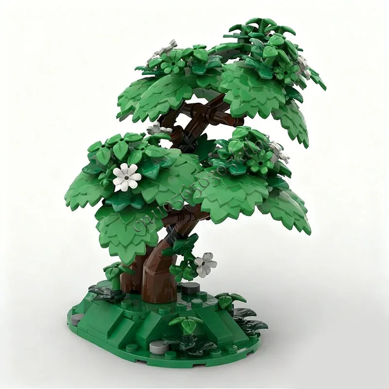 213 PCS Trees Collection Rowan Trees MOC Customize Modular Building Block Educational Kids Popular Brick DIY Toy Christmas Gift