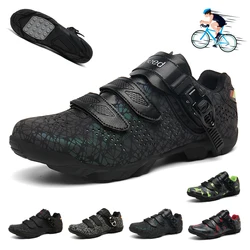 Mens Cycling Sneakers MTB Flat Non-slip Racing Road Bike Shoes Speed Cycling Footwear Women Cleatless Mountain Bicycle Shoes