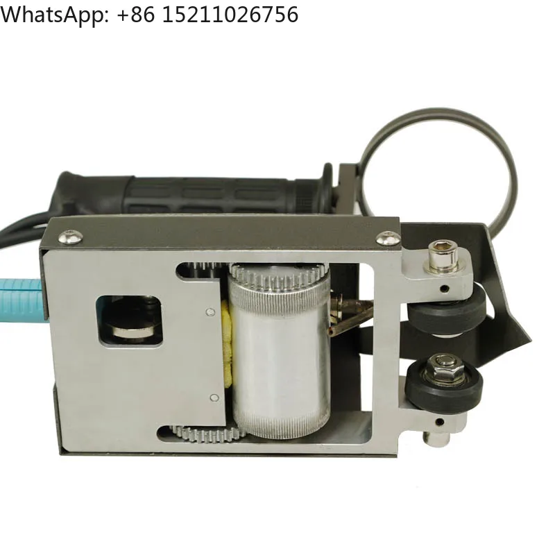 Handheld Hot Melt Glue Thread Roller New Manual Veneer Splicer Machine Veneer Patchwork Stitching Veneer Patchwork Equipment