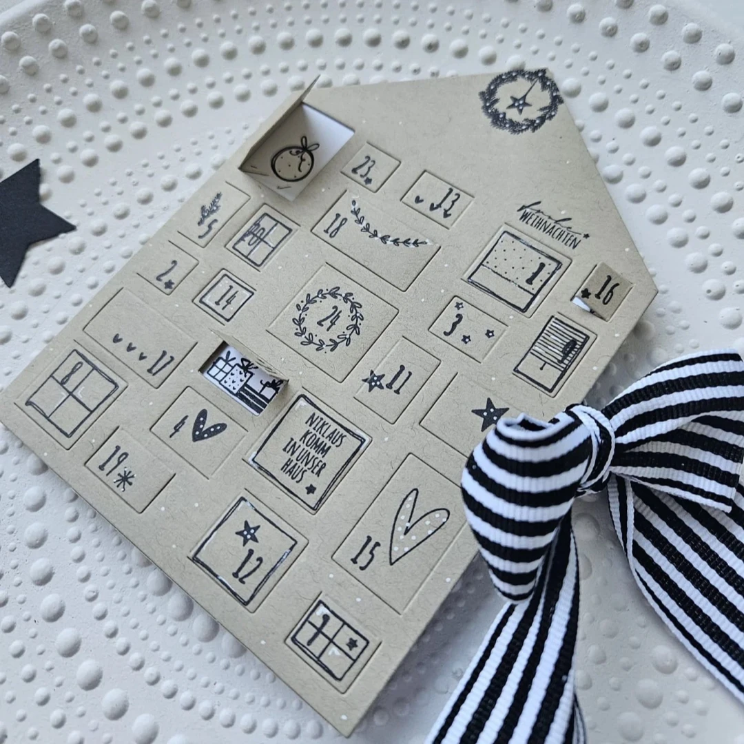 House Photo Frame Metal Cutting Dies, Collage Window Cutting Template for DIY Card Making, Scrapbooking, Albums and Paper Crafts