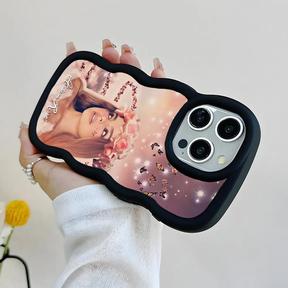 

Чехол Addison Rae для iPhone 17 16 15 14 13 12 11 Air Pro Max Plus с волнистым краем, из ТПУ, цветной, красивый, роскошный