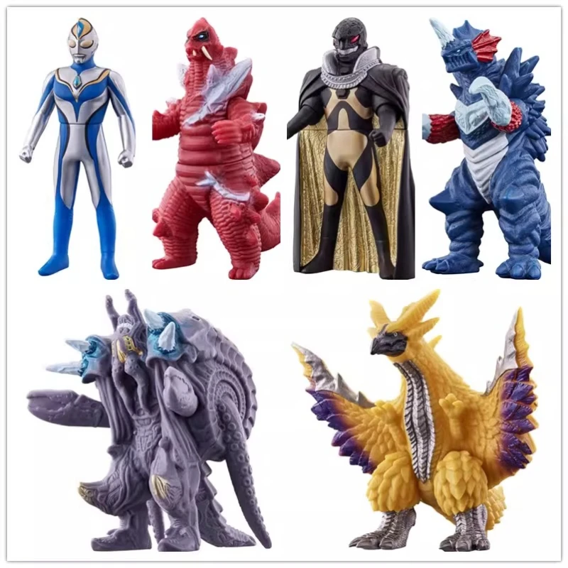 

Коллекционная фигурка Bandai Ultraman: Монстр Блейз, мягкая виниловая фигурка Гайдес, Тсучигумо, Ревила — игрушка для детей, легендарный подарочный набор для коллекции Кайджу