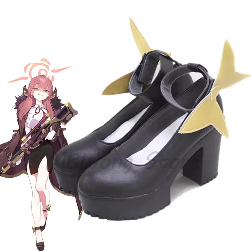 

Игра Синий Архив Rikuhachima Aru Обувь для косплея Ботинки Аниме Ролевые игры Хэллоуин Карнавал Рождественская вечеринка Наряд Реквизит на заказ