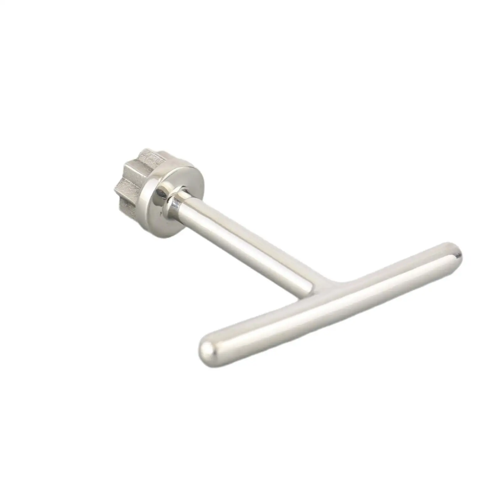 Portable Stainless Steel T Handle Star Pattern Key Wear Resistant Multifunctional Boat Accessory for Yacht Models