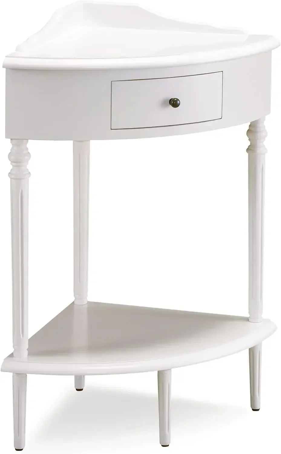 Leick Favorite Finds Corner Stand, Cottage White