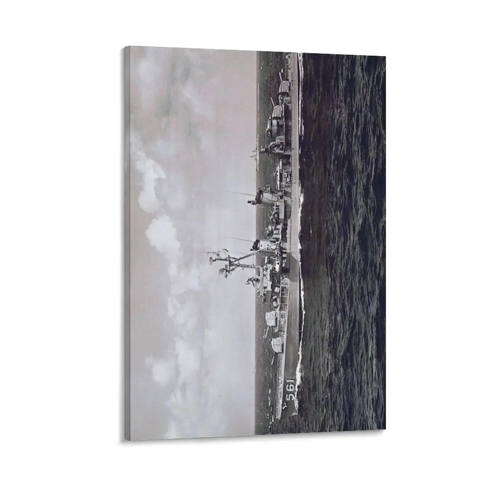 

USS PRICHETT (DD-561) SHIP'S STORE Canvas Painting wall decoration home decorations home and decoration