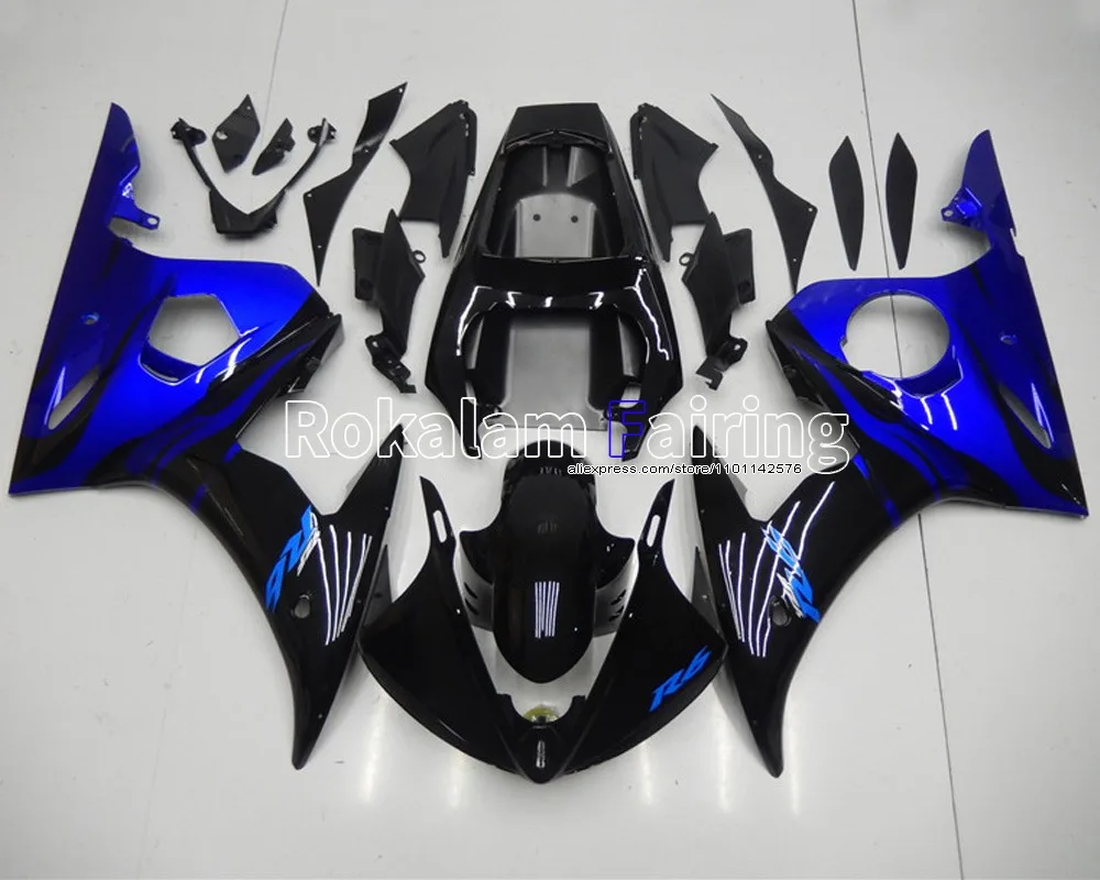 

Комплект Cowling для Yamaha YZF-R6 2005 обтекатель YZF600 YZFR6 Кузов мотоцикла YZF R6 YZF 600 (литье под давлением)