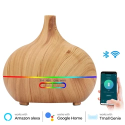 WiFi Smart 550ML Elektrische Aroma Diffusor Ätherisches Öl Diffusor Luftbefeuchter Ultraschall Fernbedienung Nebel Maker Hause