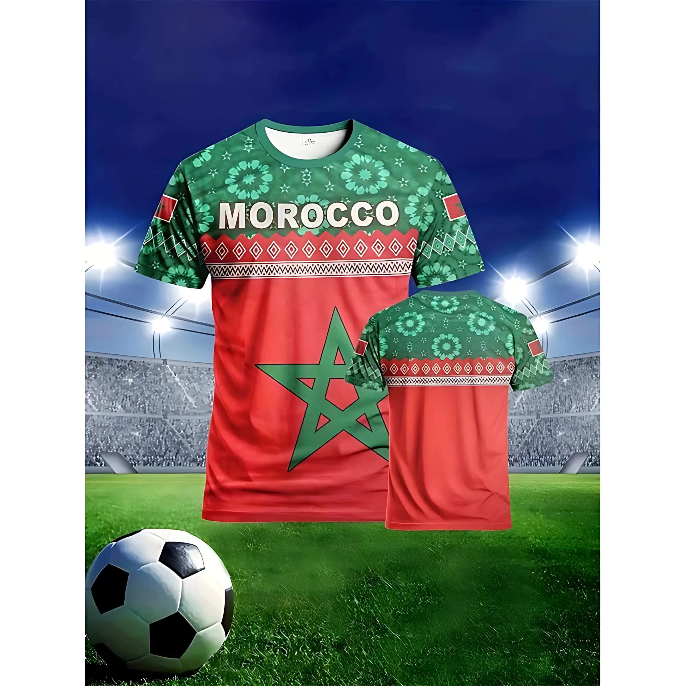 

The 2025 summer new men's T-shirt features a casual sporty fashionable comfortable soft and breathable 3D letter pattern print