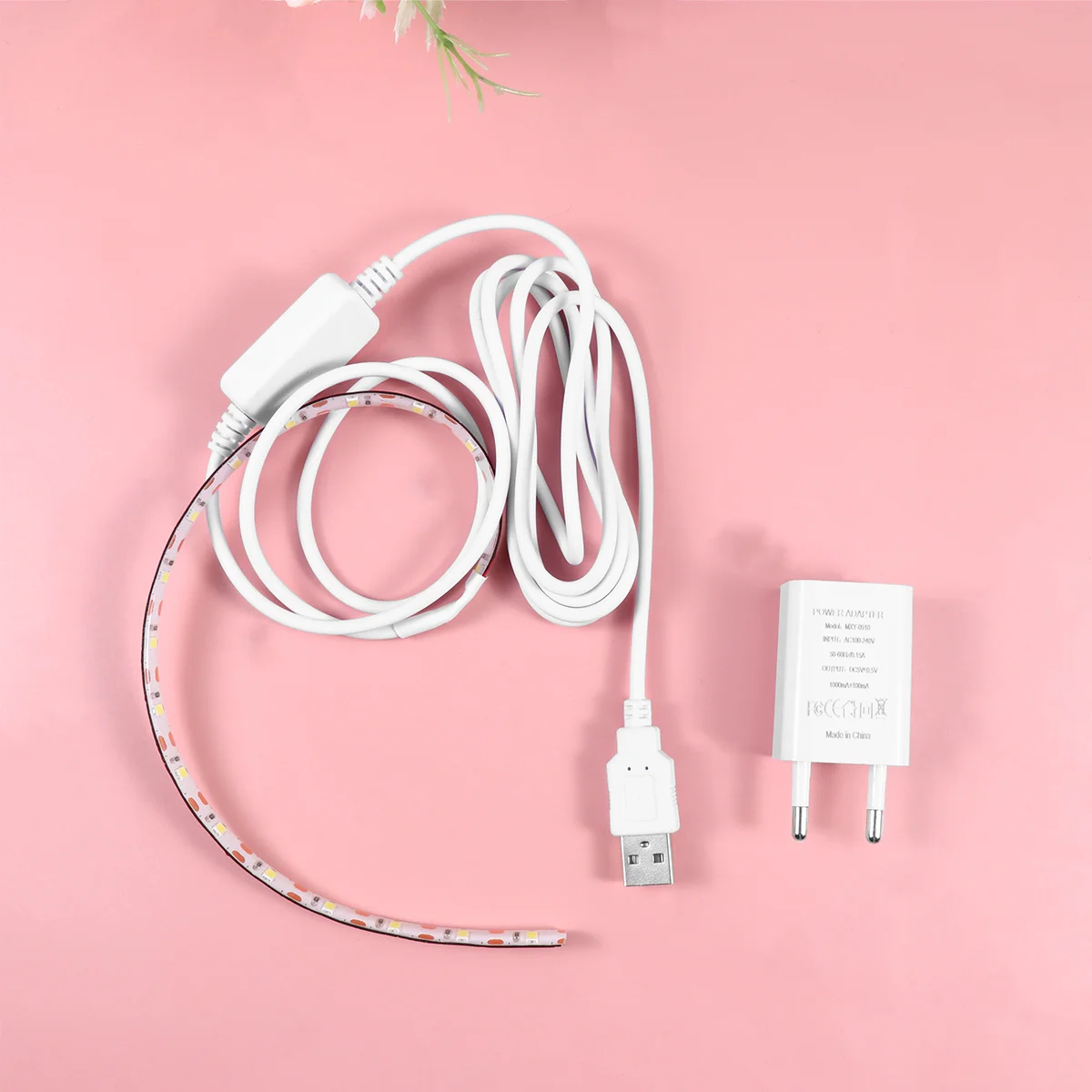 

Sewing Machine Light Strip 2835 White Light Bar USB Touch European Rules Plug 6500k Durable Aluminium Fpc Metal Portable Sticky