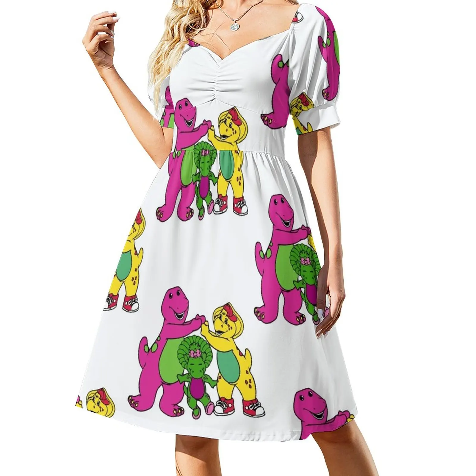 

Barney And Friends Sleeveless Dress dress women summer 2024 birthday dress for women Bride dresses long dresses for women