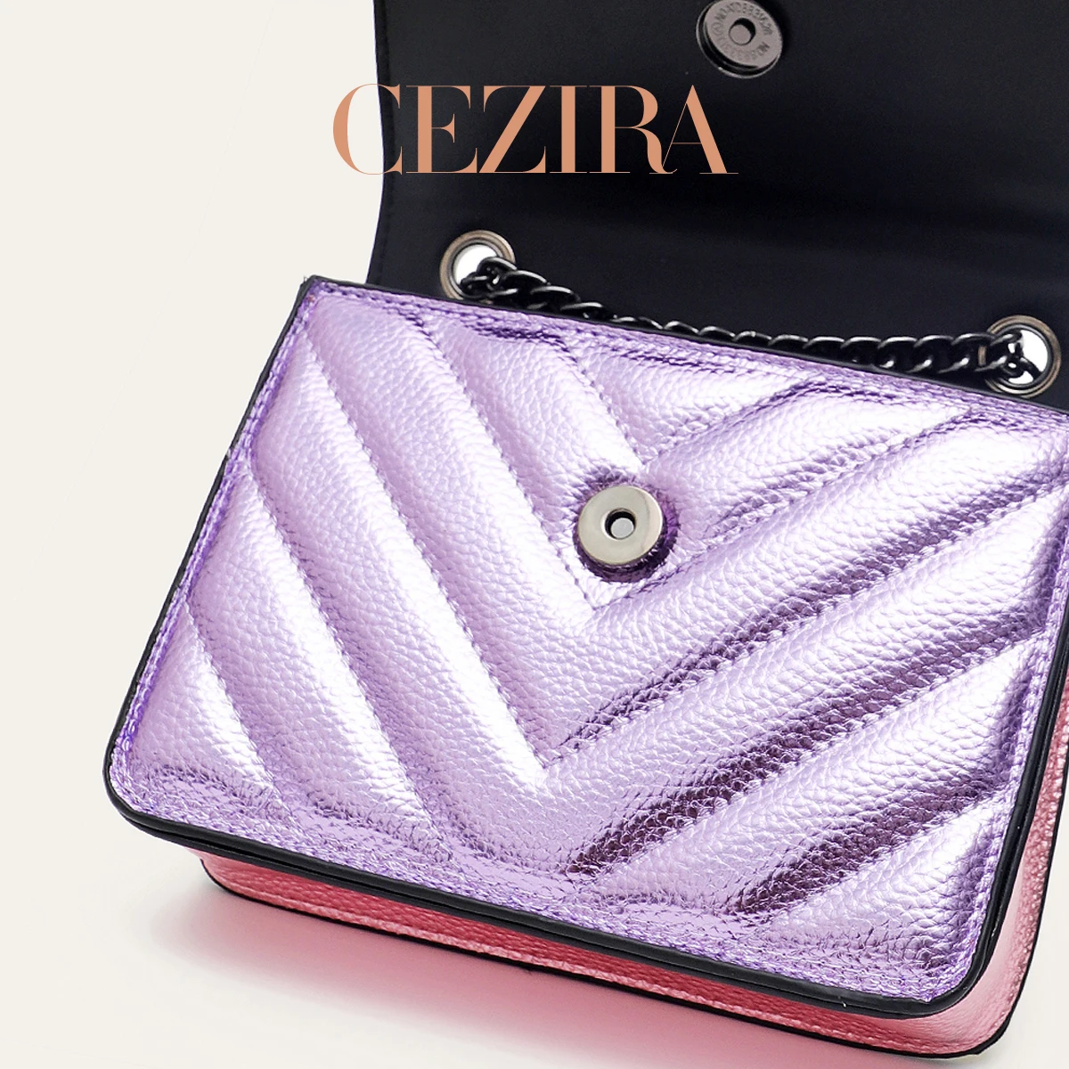 Женская сумка из искусственной – обзор и цена Chain Crossbody Quilted