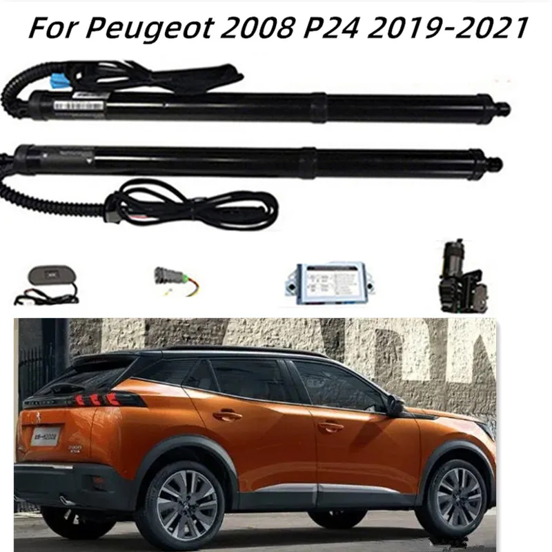 

For Peugeot 2008 P24 19~2021 Accessories Intelligent Electric Tailgate Modified Trunk Support Rod Tail Lifting Rear Door Switch