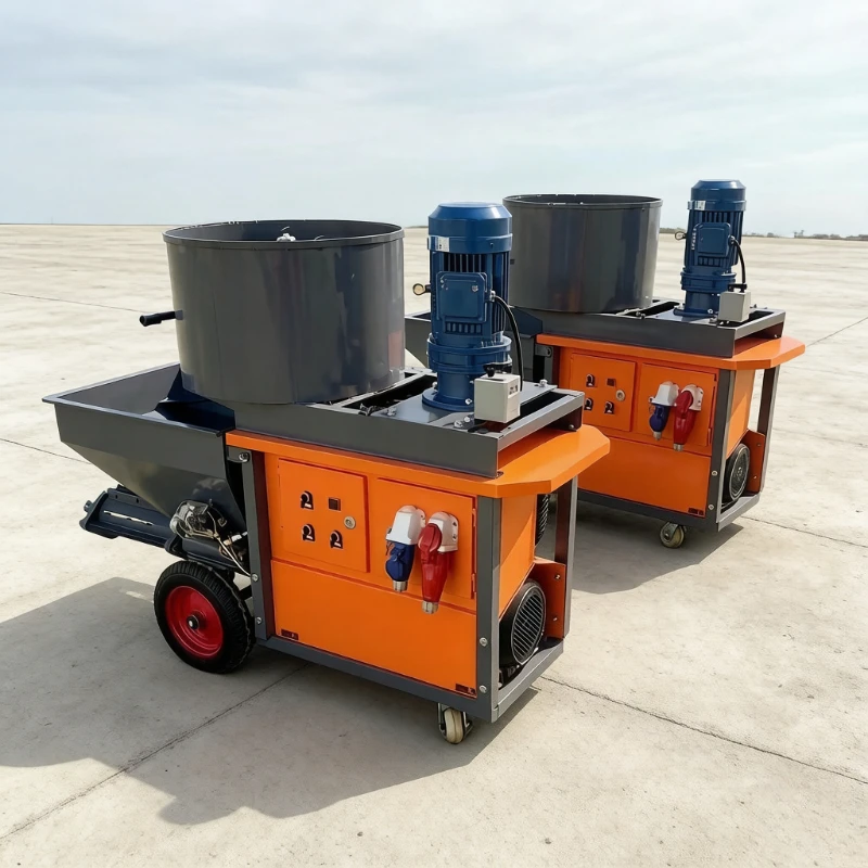 Hot Product Wall Concrete Mortar Spray Machine Plastering Shotcrete Equipment With Mixer Factory Price Mortar Spraying Machine