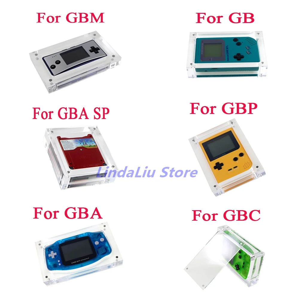 

Акриловый защитный футляр для игровых картриджей GB, GBA, GBM, GBP, GBA SP, GBC, высокопрозрачный.