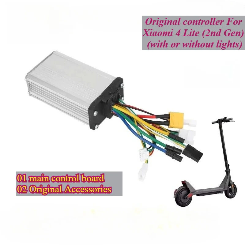 

Плата управления для Xiaomi 4 Lite 2-го поколения, основная печатная плата (с/без опции подсветки) - Запчасти для электросамокатов