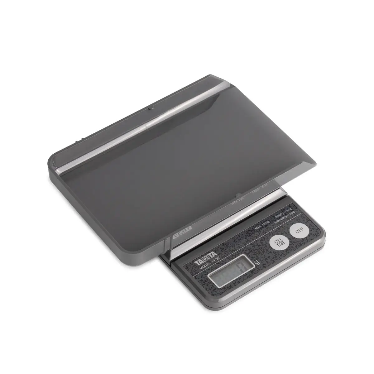 

TANITA 1475T Digital Pocket Scale Highest Capacity 1200g Precision Jewelry Food Scale with Tare Function LCD Display