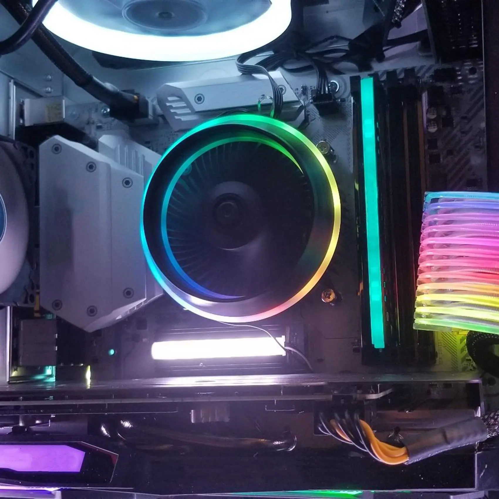 N36R_DURÁVEL 2 peças LP4 Molex macho para CPU 8 pinos (4 + 4) EPS-12V cabo com manga de 13 polegadas