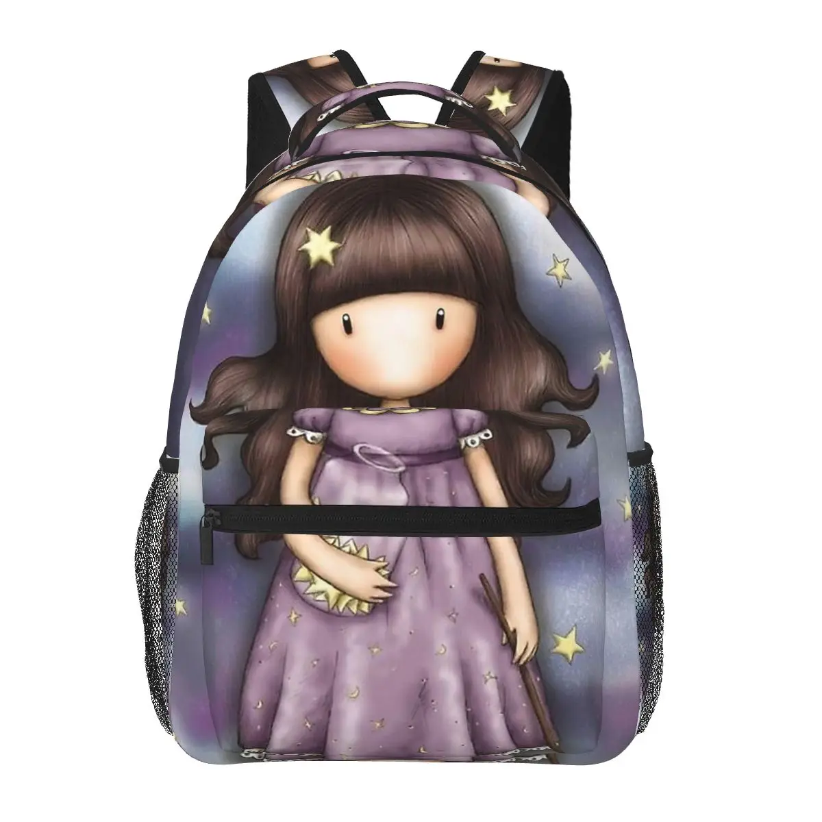 

Art Cartoon,Gorjuss Backpack for Girls Boys Travel RucksackBackpacks for Teenage school bag